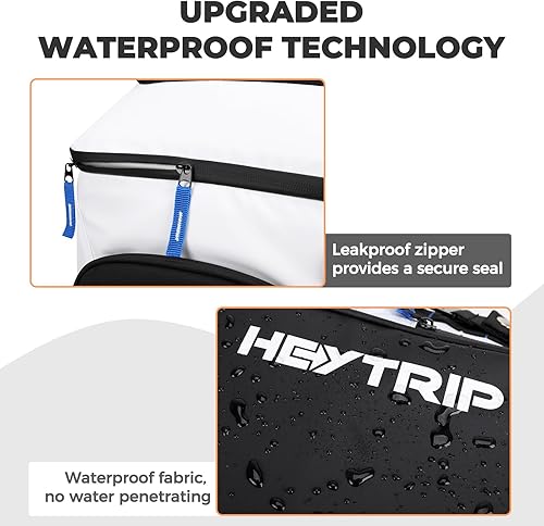 Miniatura 5 de Heytrip Mochila enfriadora de 3654 latas con aislamiento impermeable para 20 horas de retención de frío, enfriador a prueba de fugas con correa de