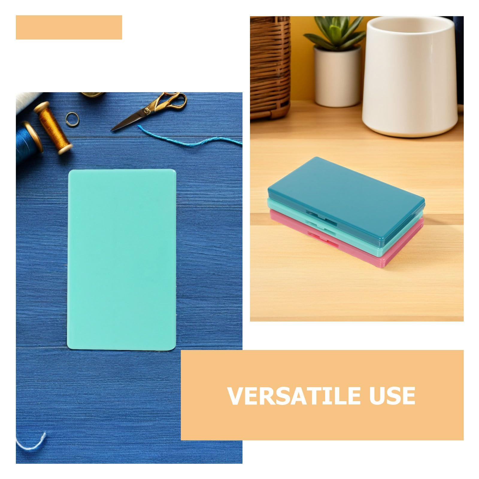 Angoily 6 Piezas Caja de Agujas de Coser Magnética Organizador de Suministros de Costura Soporte Magnético para Guardar Agujas de Coser Estuche de Tejer y Casa o Taller