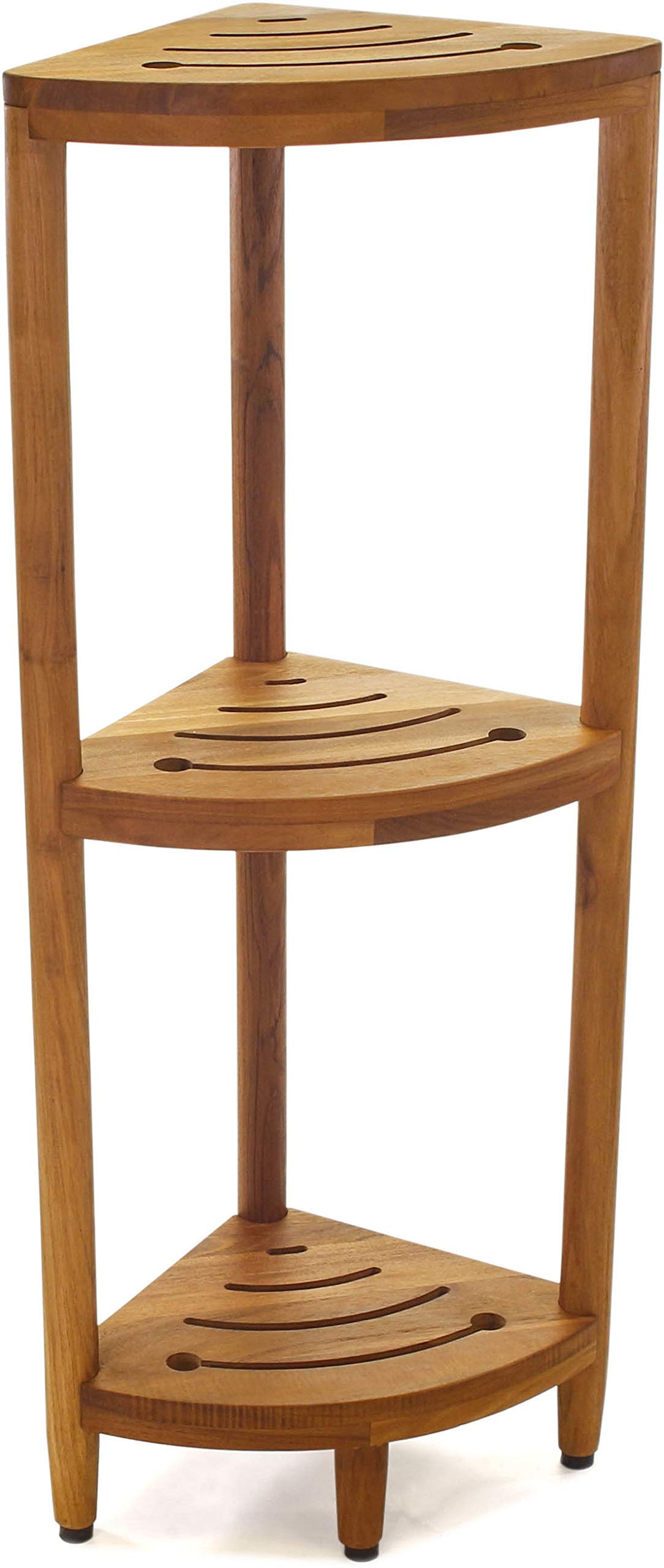 AquaTeak The Original Kai Corner Teak Bath Shelf Buy Online in UAE at