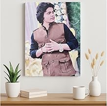 Giftanna Canvas Painting Personalized With Your Photos | Customized Gift For Birthday, Anniversary, Retirement, Boss, Family | Photo Frame | Oil Portrait | Photo UV Printed | 16x12 Inches