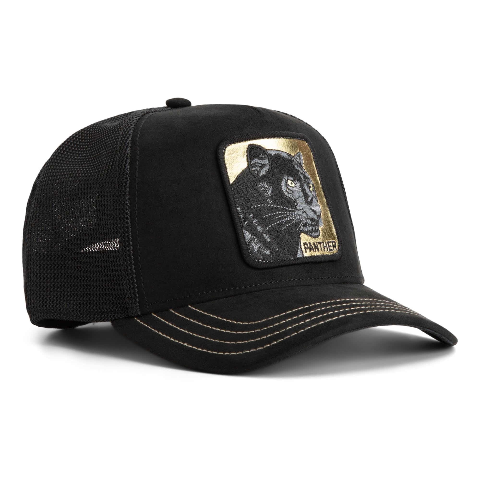 Goorin Bros. Trucker Cap Golden Panther Void Black Schwarz, Size:OneSize