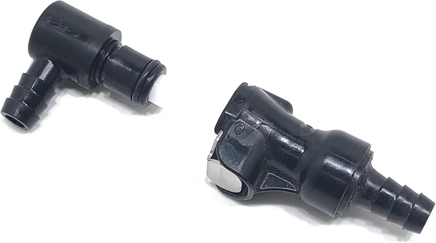 KTM OEM Gas In Fuel Line Fitting Black Quick Release Disconnect 90