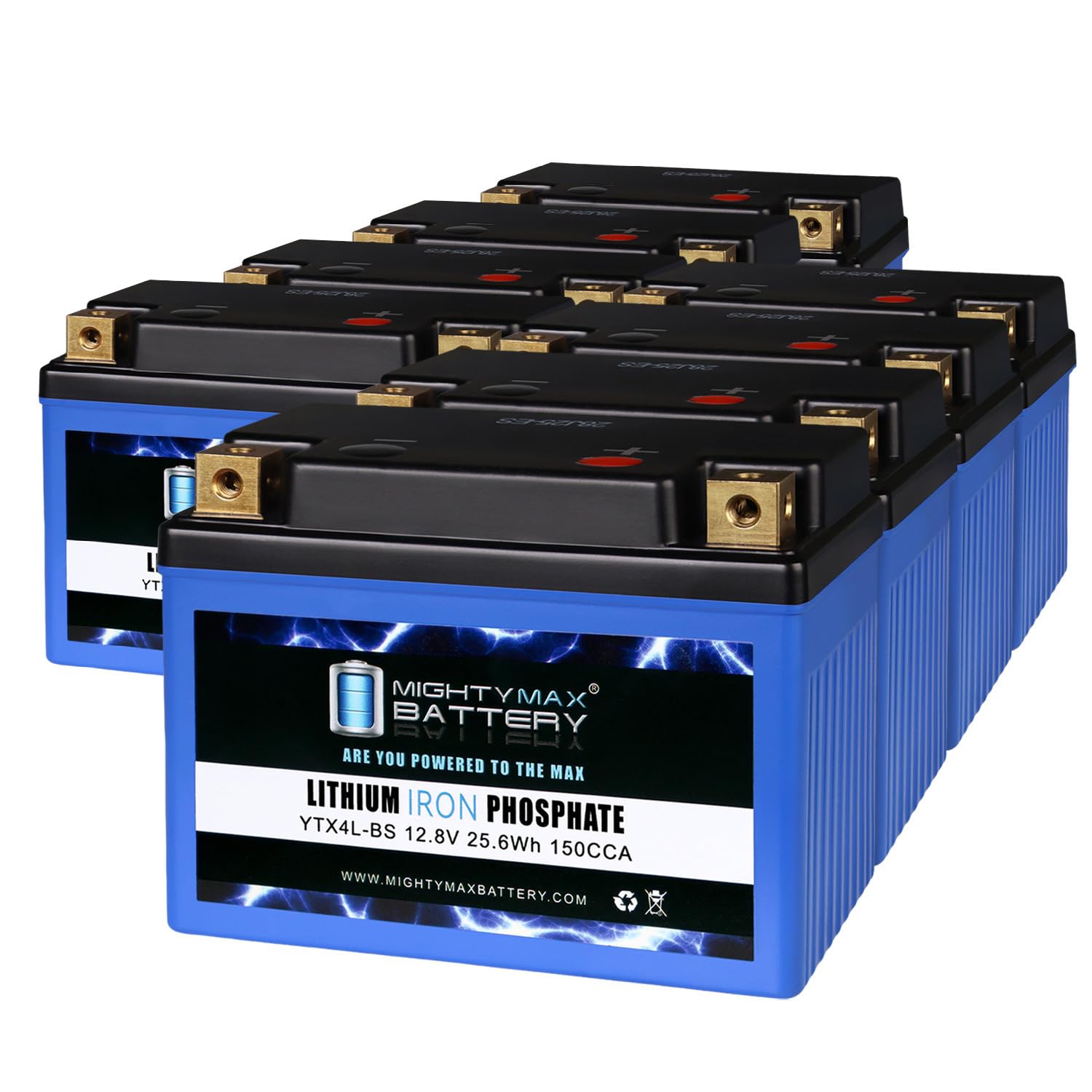Amazon.com: Mighty Max Battery YTX4L-BS Lithium Replacement