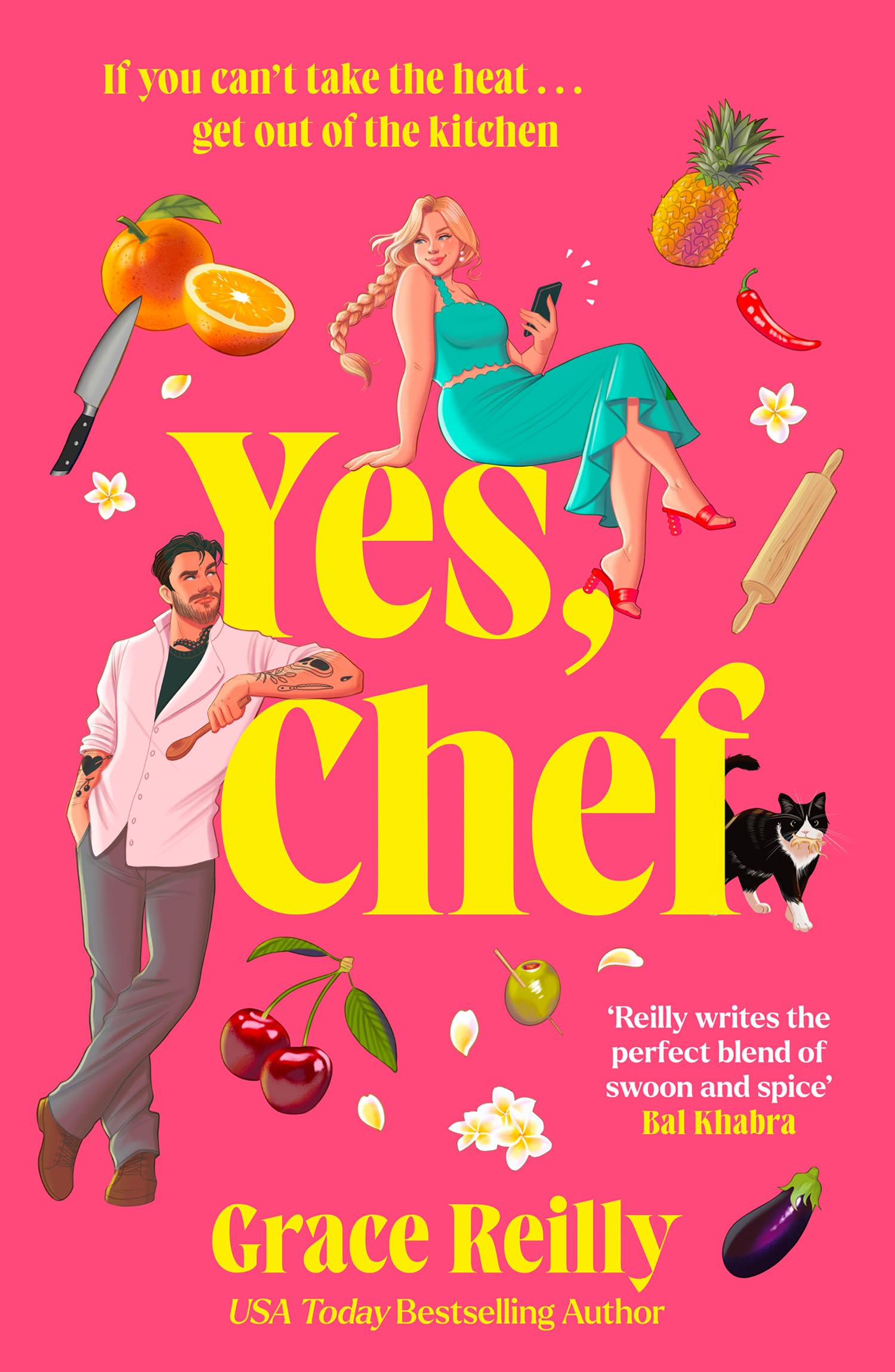 Yes, Chef Paperback Book Spicy Grumpy x Sunshine Workplace Romance
