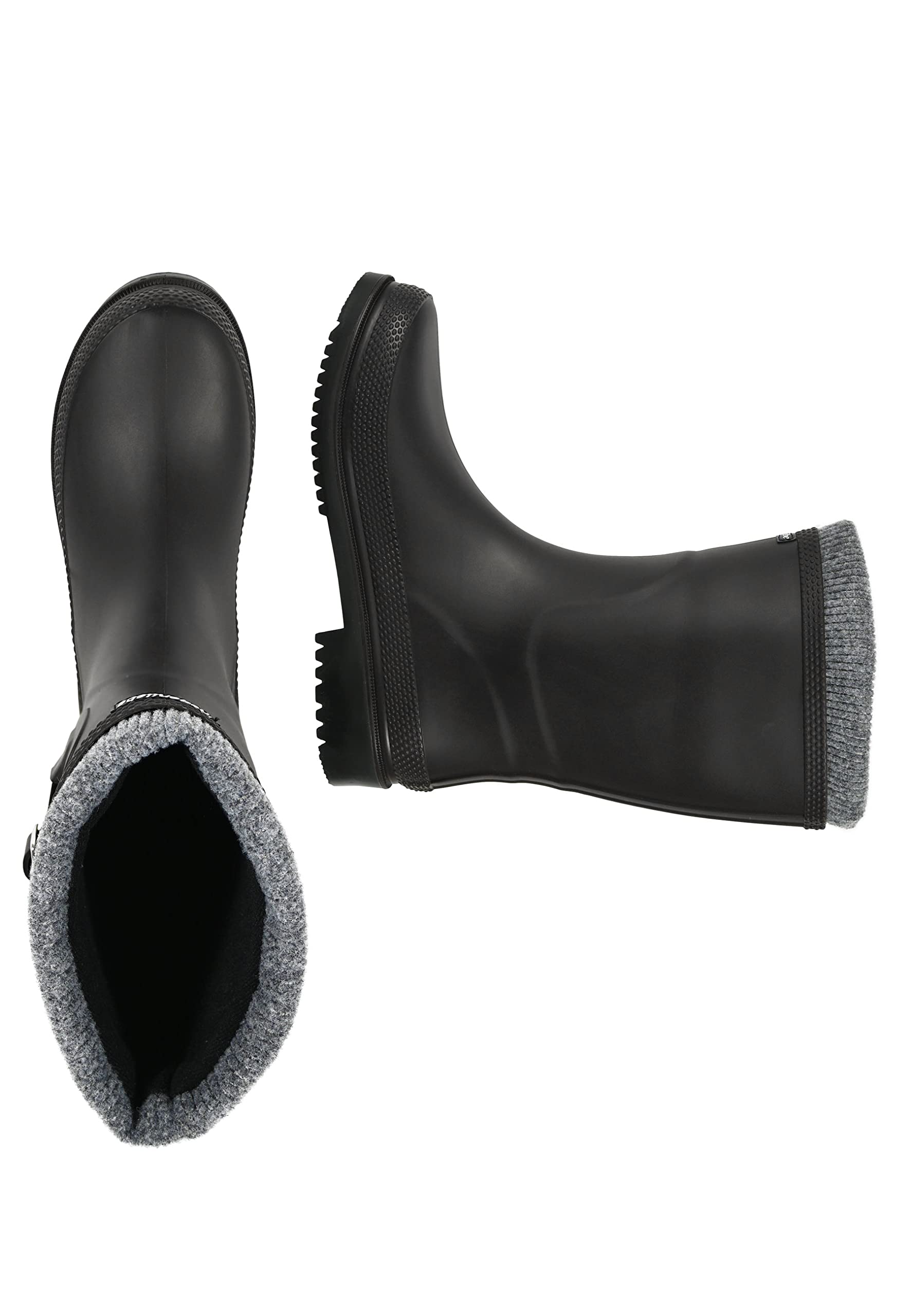 Regenliebe Damen Gummistiefel Pfütze-W warm gefüttert halbhoher Regenstiefel