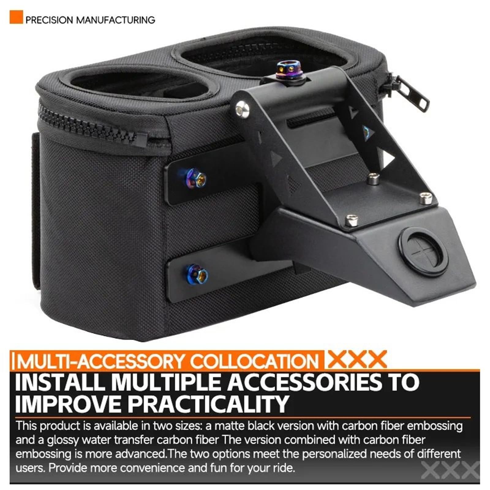 Motocyklowy uchwyt do nawigacji Zmodyfikowana nawigacja pasująca do Forza 350 z wielofunkcyjnym uchwytem rozszerzającym do telefonu komórkowego Uchwyt GPS(Expansion bracket)