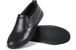 Men&#x27;s Engineer Shoes - S1P Grade Slip Resistant Work Shoes for Men