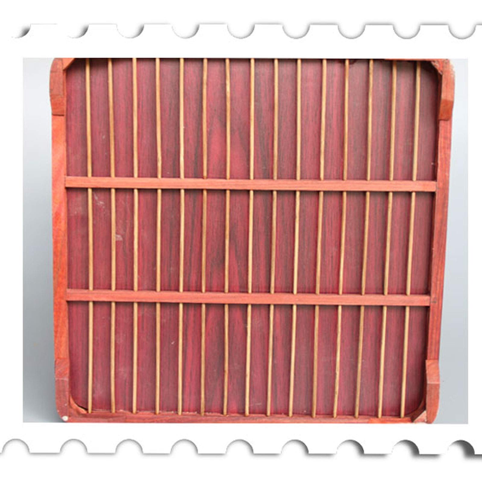 Gabbia per Uccelli e Pappagalli Modificato Tradizionale Stile Cinese Bird Cage Classic Square Carving Bird Carrier Garden Decor per Canarini, Cocorite e Uccelli Esotici