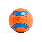 Ultra Ball Dog Toy - Size Large - For Dogs 60-100 lbs - Made from Durable Rubber - Super Bouncy - Floats in Water - 3-inch Diameter - Pack of 1
