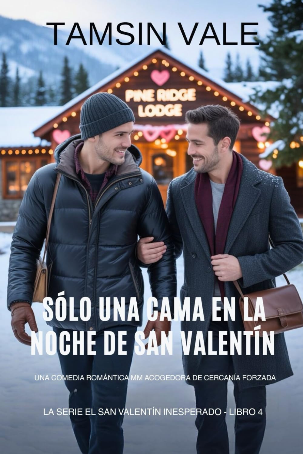Sólo una cama en la noche de San Valentín: Una comedia romántica MM acogedora de cercanía forzada (La serie el san valentín inesperado: Una comedia romántica contemporánea MM)