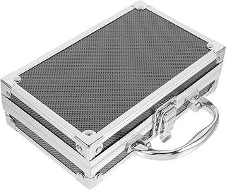 Alipis Box Tools Suitcase First Aid Kit Tool Carrying Case Tool Organizer Aluminum Case Cloth Storage Organizer Aluminum Alloy Gun Mold Multifunction