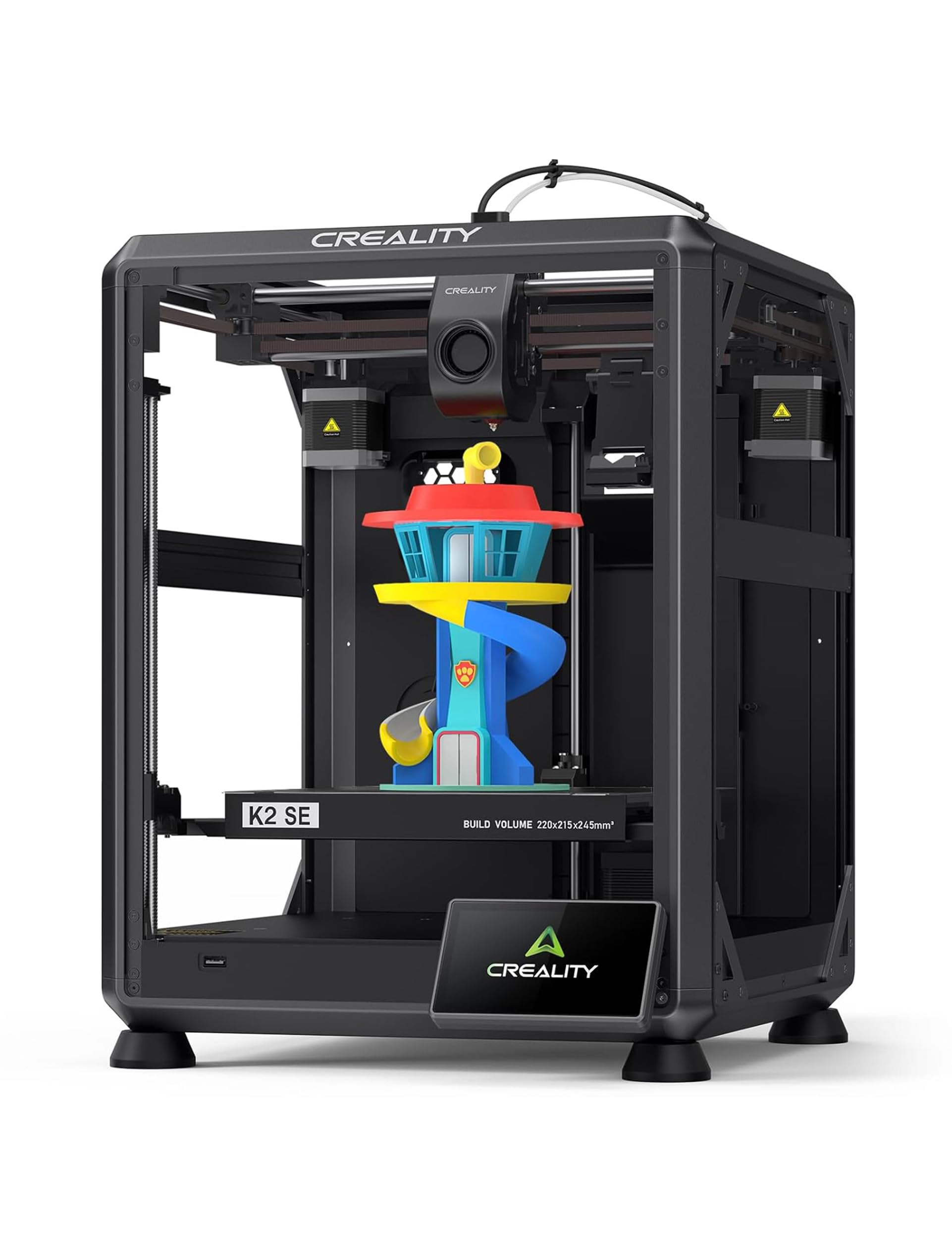 Creality K2 SE 3D Printer Series, High-Speed FDM 3D Printer with Auto Bed Leveling, Direct Drive Extruder, Large Build Volume, Silent Motherboard, 1.75mm PLA/PETG/TPU Compatible (Creality K2 SE)-picture-21