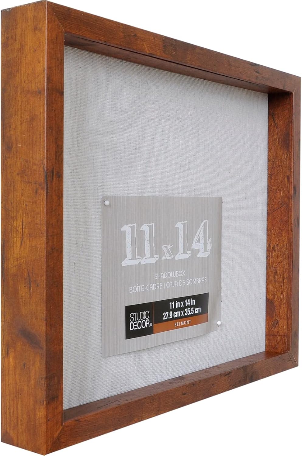 Honey Belmont Shadow Box by Studio Décor®