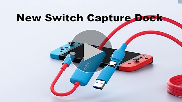 Amazon.com: Hagibis USB3.0 Video Capture Card for Switch2, USB C
