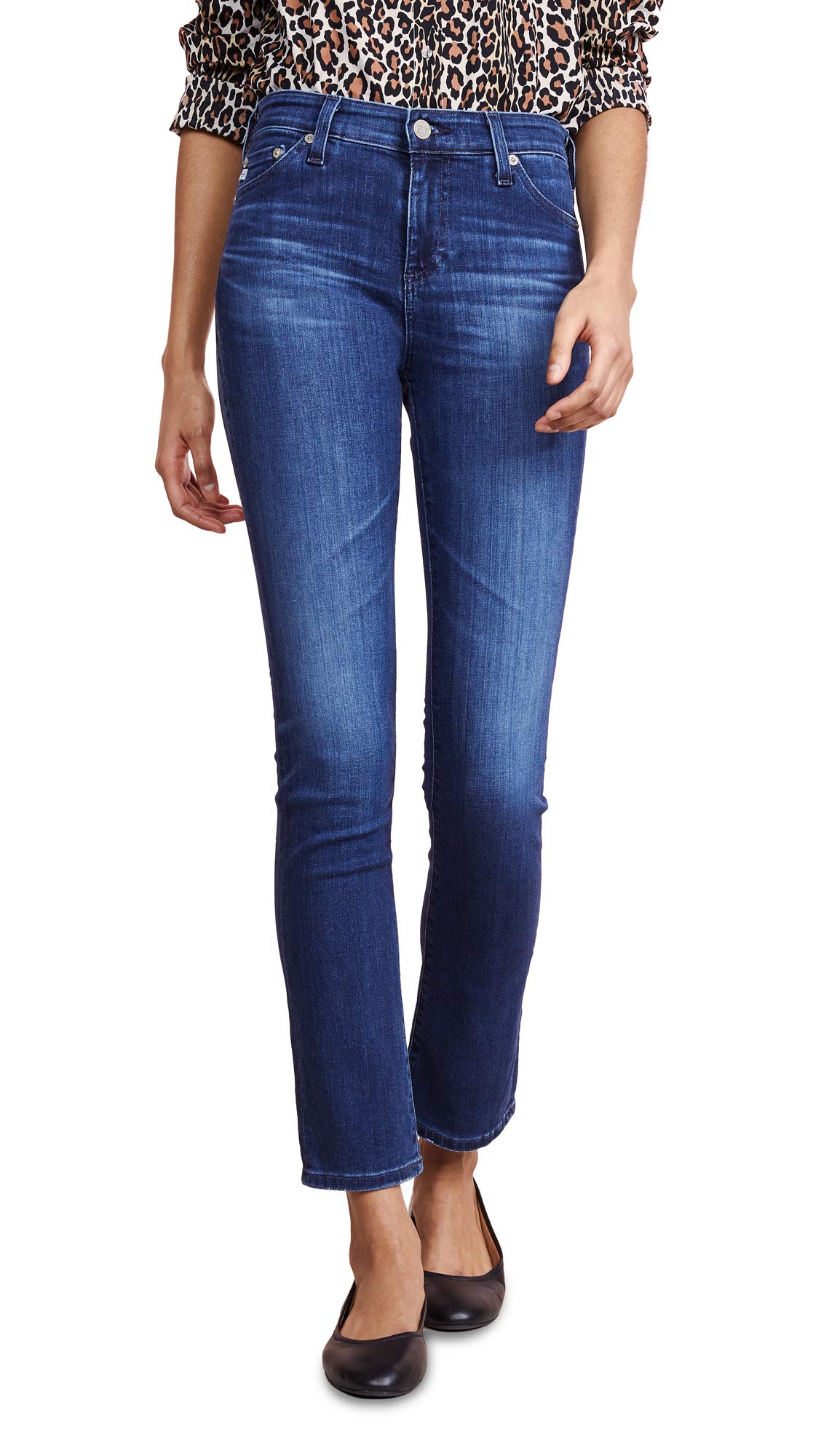 Ag Adriano Goldschmied Womens Mari Slim Straight Jeans