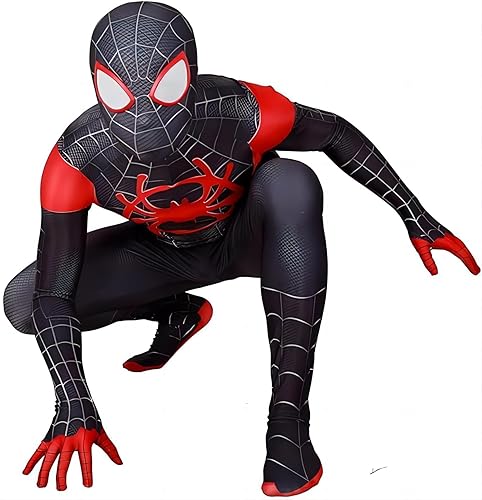 NIASAY NOTHING AS SWEET AS YOU Disfraz de Halloween para niños, disfraz de superhéroe para cosplay, overol de elastano estilo 3D para niños