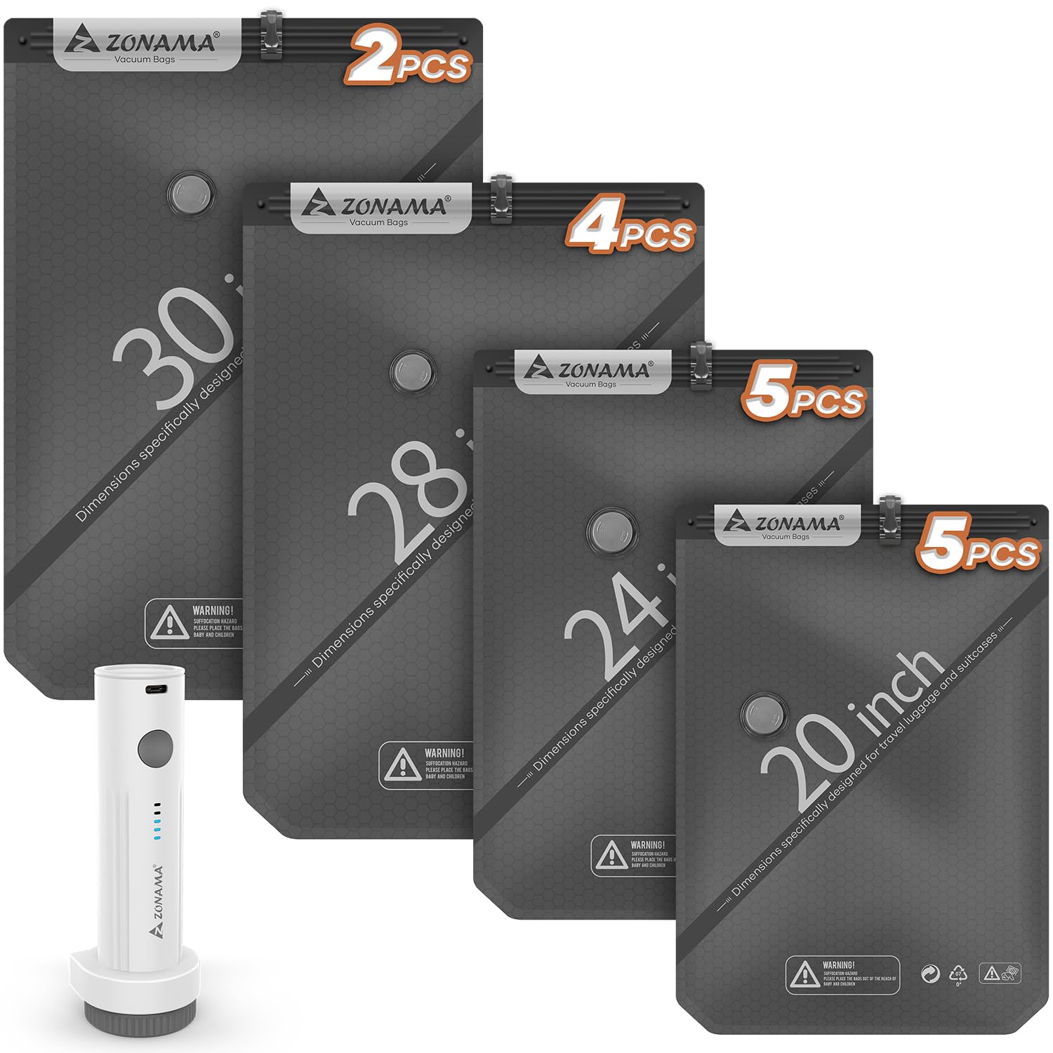 Z ZONAMA Vacuum Storage Bags