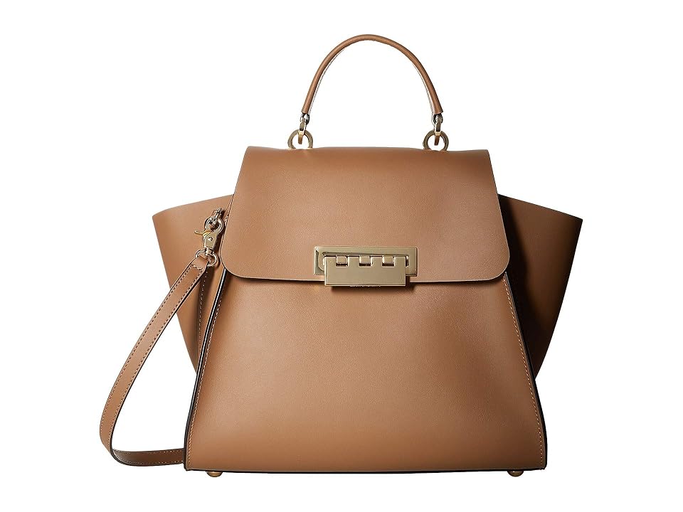 

ZAC Zac Posen Eartha Iconic Top-Handle - Solid (Nude) Handbags, Beige