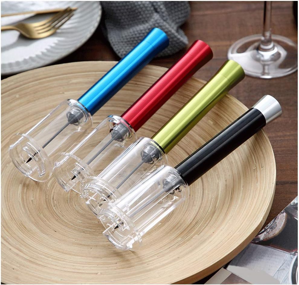 Wine Opener Corkscrew Wine Bottle Opener Wine Pneumatic Corkscrew Simple And Quick Corkscrew Household Black Corkscrew Tool Is Very Suitable For Wine Lovers Bottle Opener Corkscrew (Color : D)