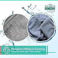 Vista 4 de CHOMP! Detergente para ropa Zero Waste Pacs: Detergente aromático de hierba de limón, detergente de alta eficiencia (HE), paquete de 70