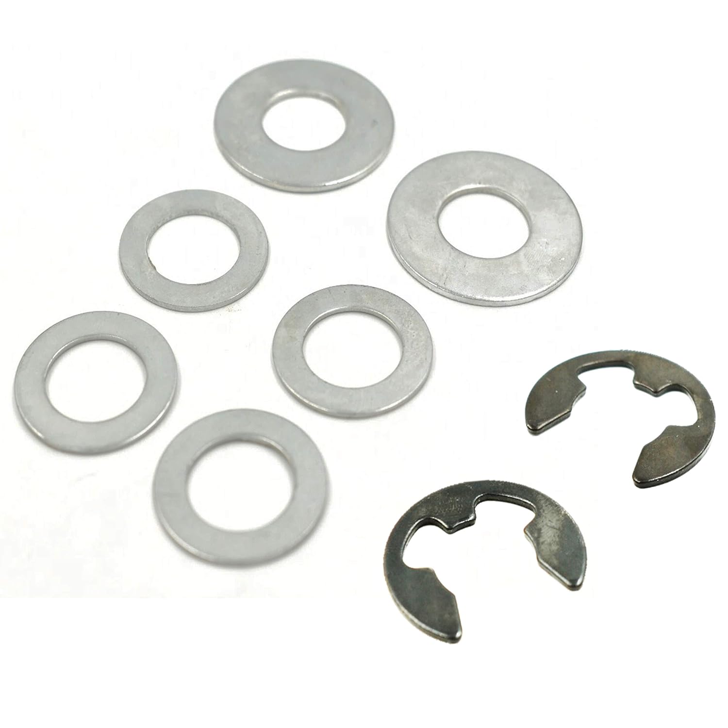 HD Switch Front Wheel Bearings & Hardware Kit for Snapper Simplicity Murray w/Bushings, Washers, Clip - Free Hub Caps