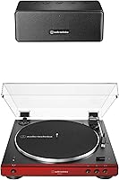 Vista 10 de Audio-Technica AT-LP60XBT-BK Tocadiscos inalámbricos de transmisión por correa completamente automática (negro) (ATLP60XBTBK)