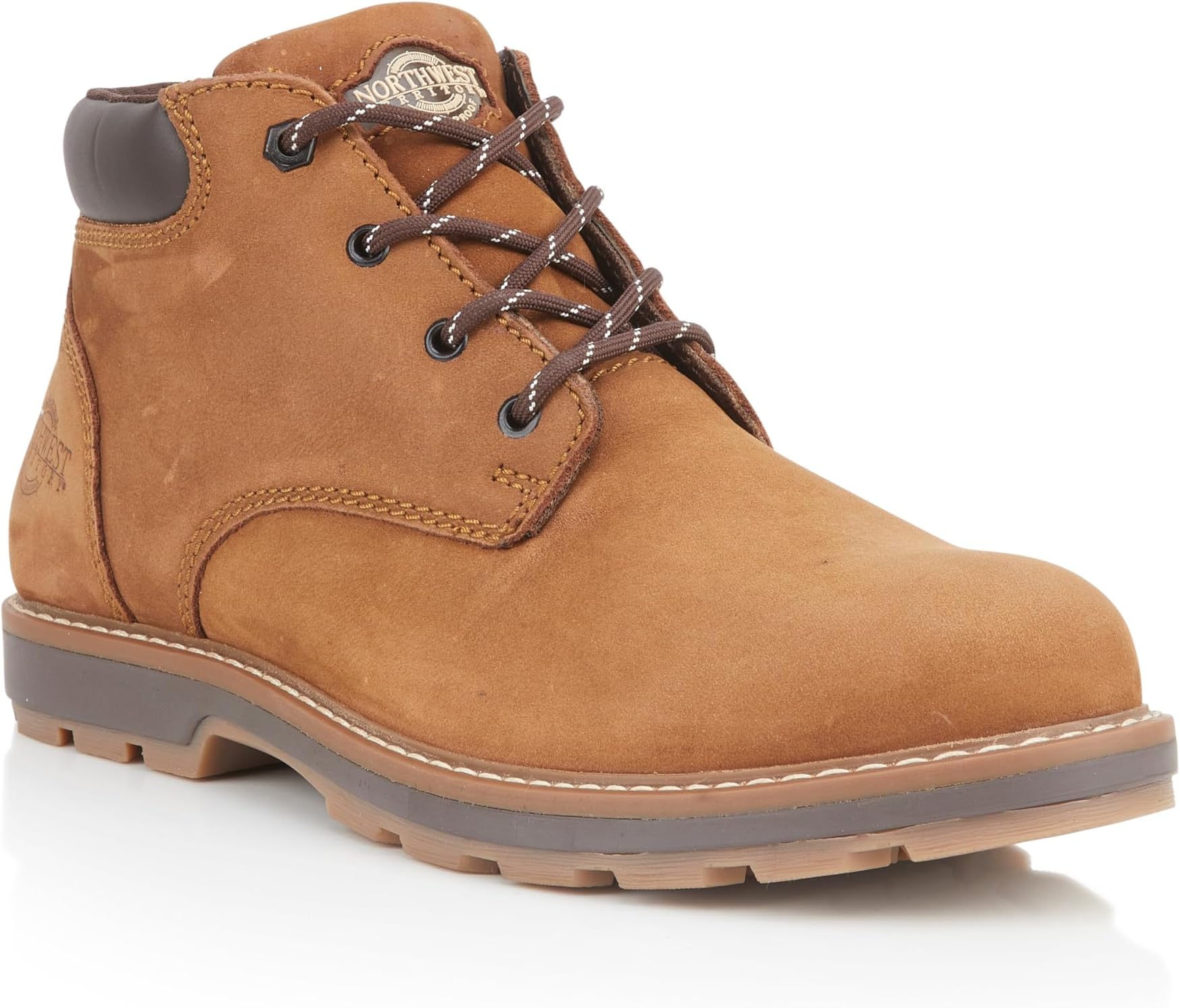 Men's Sachs Lace Up Premium Leather Waterproof Hiking/Walking/Outdoor Chukka Boot