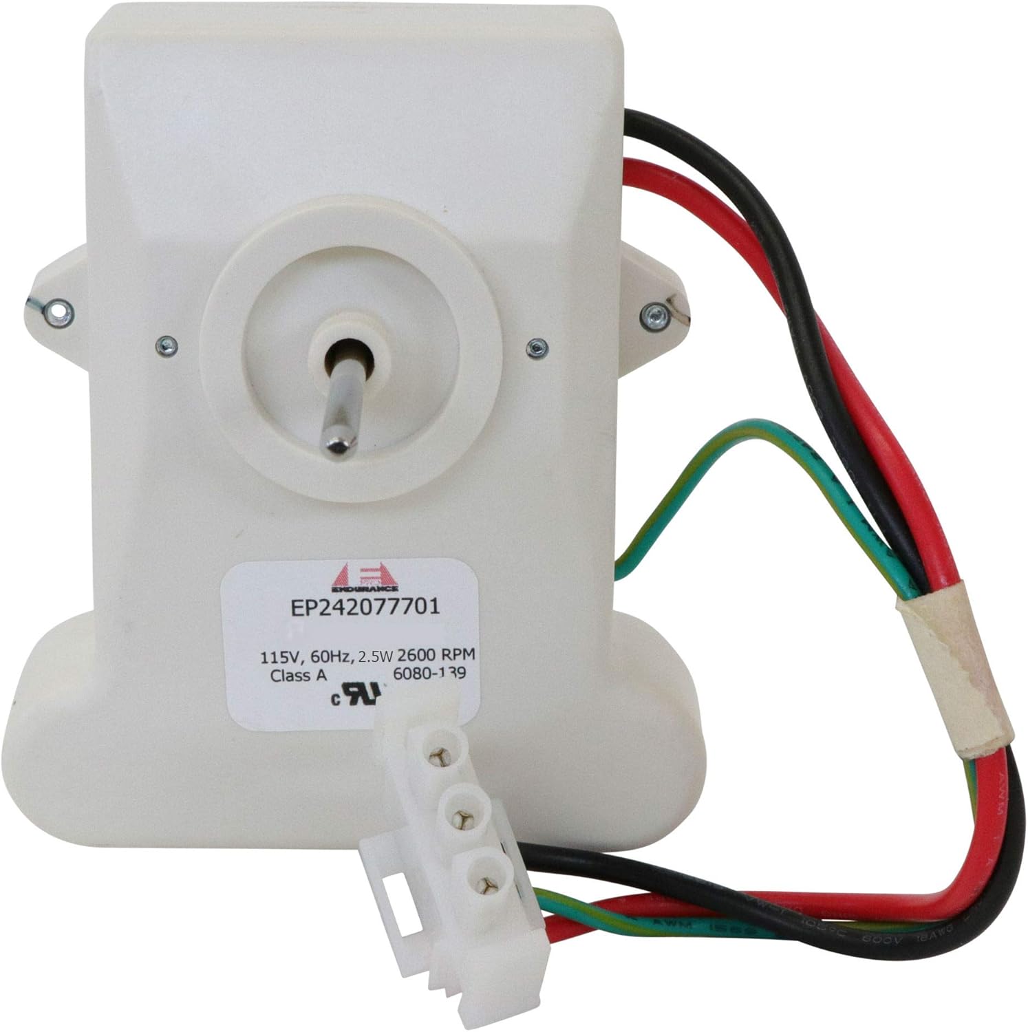 Endurance Pro 242077701 242077702 Evaporator Fan Motor Replacement for Frigidaire, Kenmore, Electrolux Refrigerators A03788604 FDQC18EL4F 242077705 PS12728811 5304514392 242219201 AP6892595