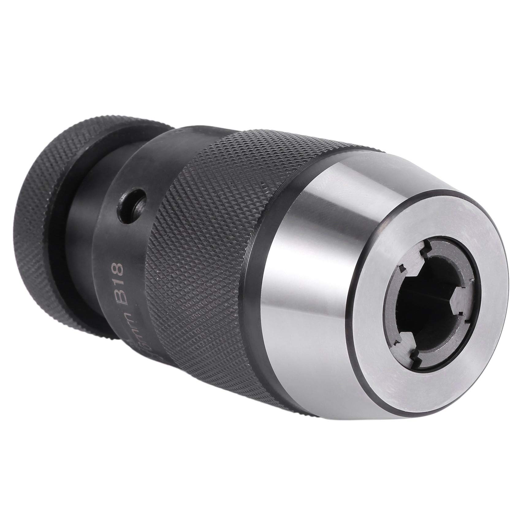 Mandrino Autoserrante 0,2-16Mm B18 + MT3 M12 DIN228A Attacco Morse