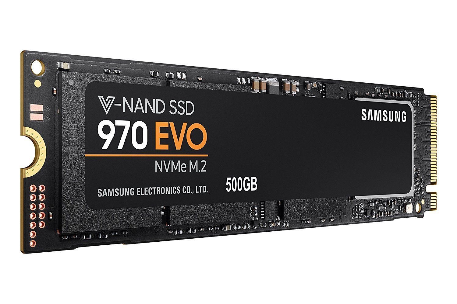 Samsung 970 Evo 500GB NVME M.2 High Speed Solid State Drive with V-Nand