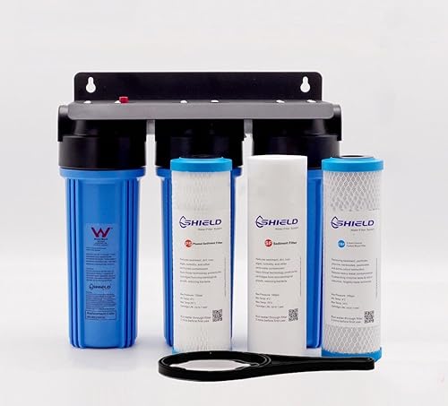 Triple Whole House Water Filter System