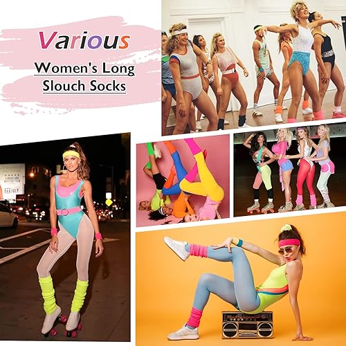 Miniatura 6 de Century Star Slouch - Calentadores de piernas para mujer, súper suaves, para botas altas hasta la rodilla, 9-11