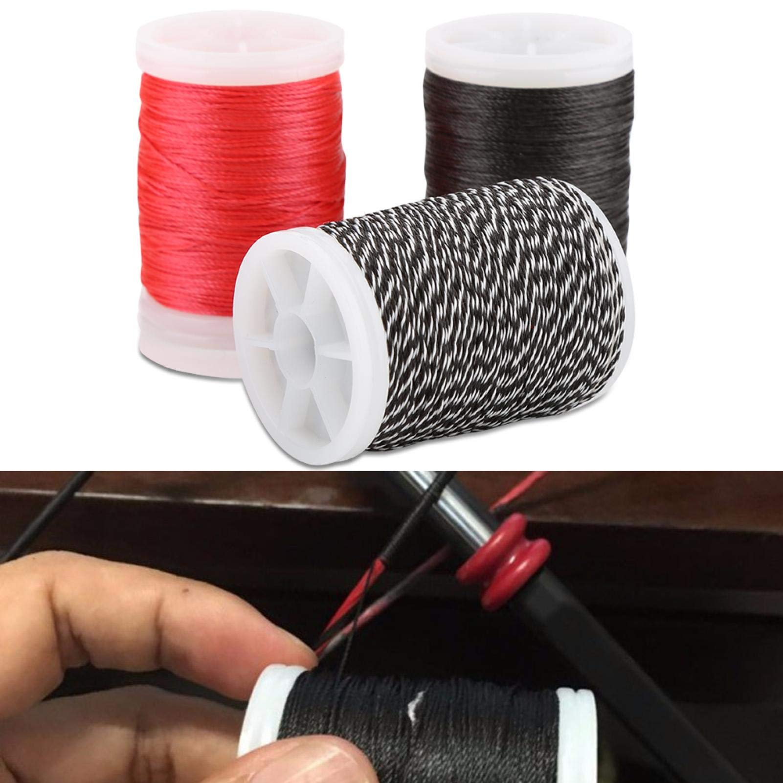 Fils De Service Pour Corde D'arc - Nylon Et Plastique, Pour Entretien Et Réparation