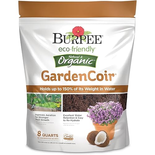 Burpee Natural & Organic GardenCoir, 8 Quart, ((1 Pack) (Оne Расk)