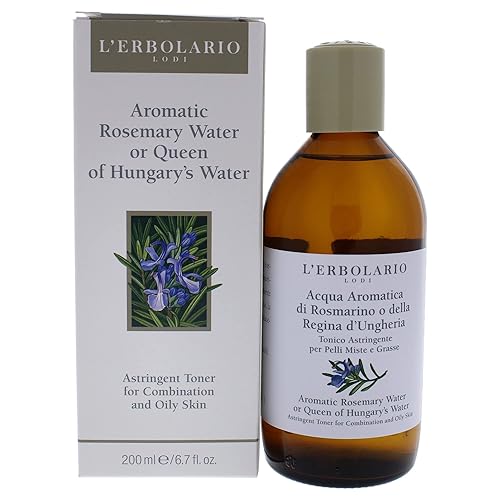 Agua aromática de romero por LErbolario para mujer - tóner de 6.7 oz