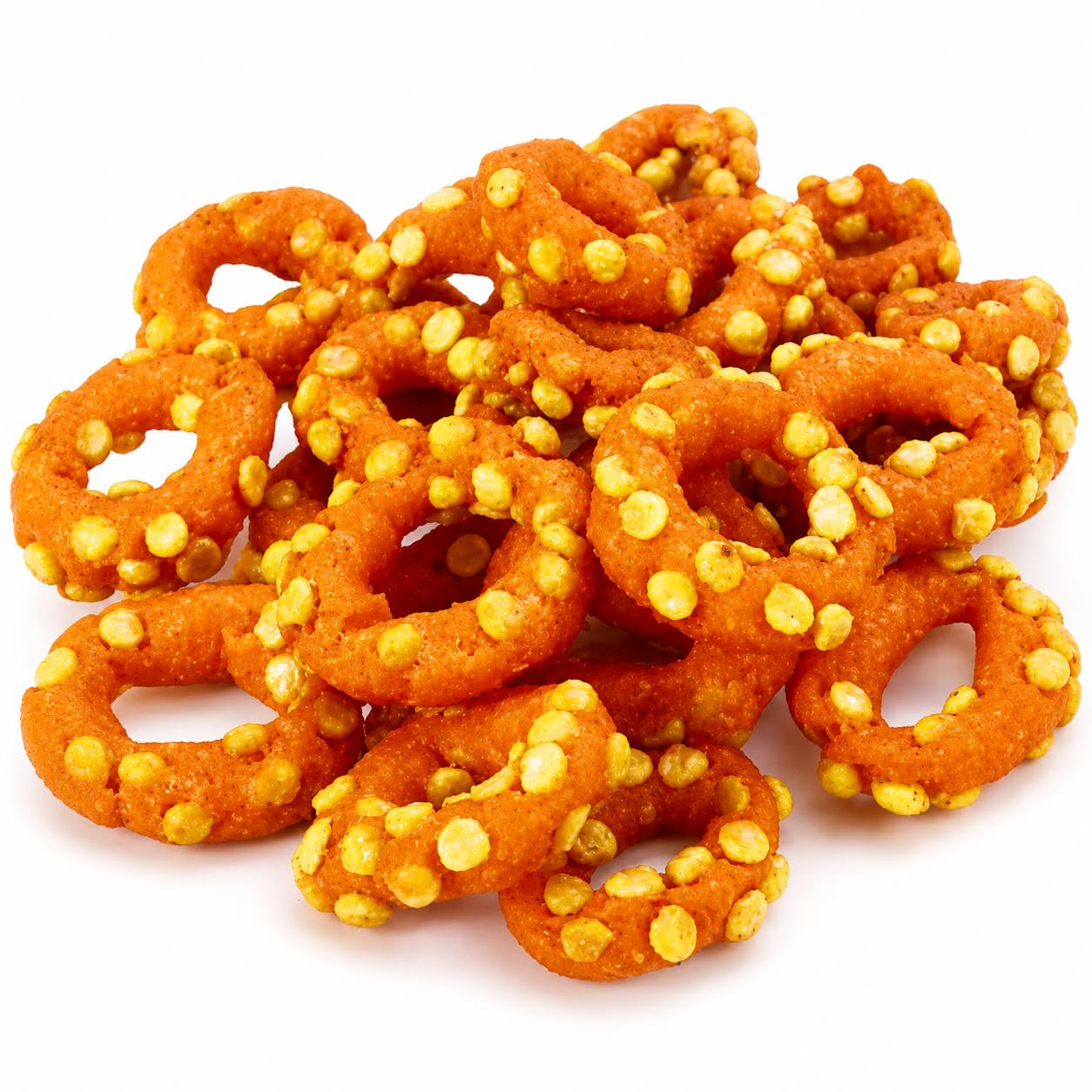 Godavari Vantillu Pappu Chegodilu, Crispy Ring Snack, Rice Flour with Butter and Chana Dal, No Preservatives, Spicy, 250g-image-2