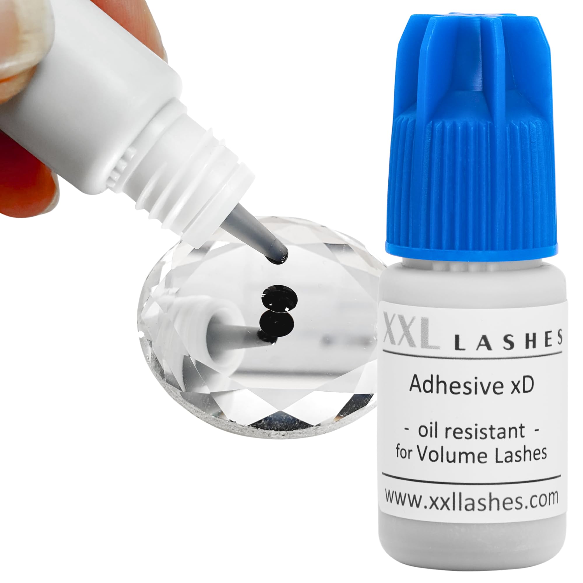 XXL Lashes Adesivo xD Colla per Allungamento Ciglia, 5 ml
