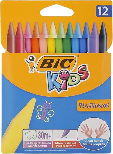 Miniatura 1 de BIC Kids Plastidecor - Juego de 12 lápices de colores