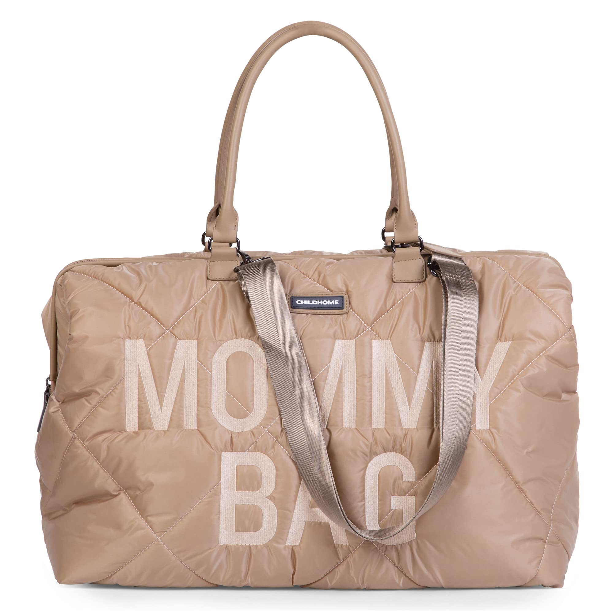 CHILDHOME Mommy Bag Wickeltasche große Kapazität verstellbarer Schultergurt Thermotasche