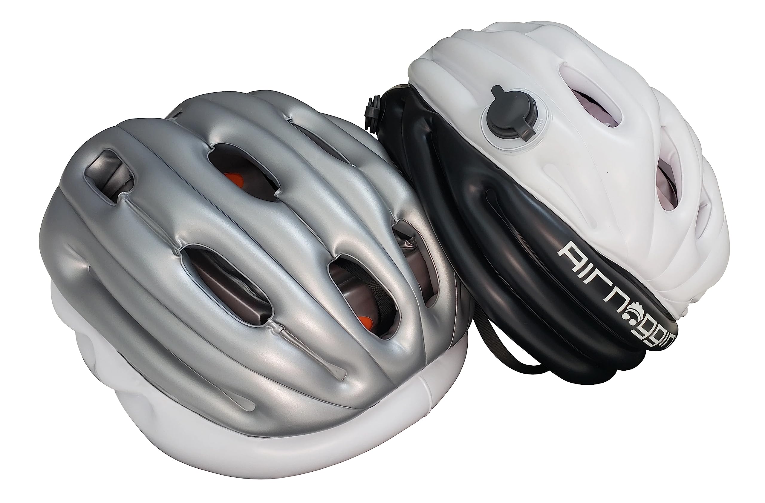 Casco inflable, plegable y portátil para adultos para ciclistas y scooters