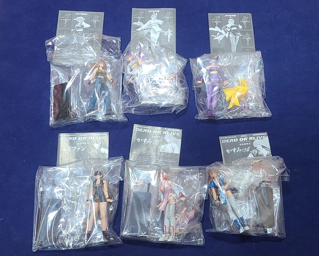 デッドオアアライブ 山口式可動フィギュア 全6種 Amazon.co.jp: デッド オア アライブ DOA 山口式可動 ミニ