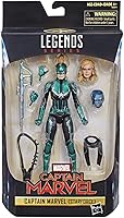 Vista 4 de Marvel Legends Captain Marvel (Starforce) - Figura de acción exclusiva