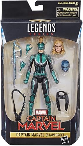Miniatura 4 de Marvel Legends Captain Marvel (Starforce) - Figura de acción exclusiva