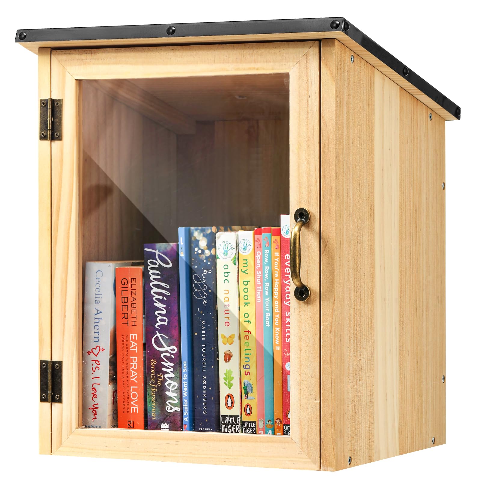 Amazon.com: Little Library Box Outdoor, Waterproof Wooden Book