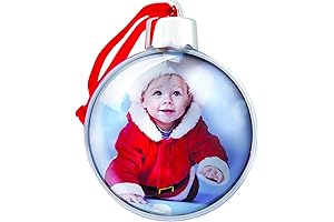 Christmas Tree Picture Ornaments: Capture Festive Moments with Photo Ornament Balls