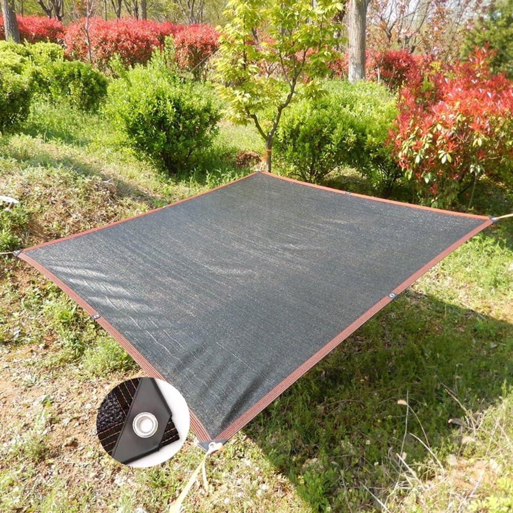 UV Protection Sun Shade Netting Privacy Screen Canopy with Grommets & Reinforced Edges - Outdoor Patio Sunshade Cloth for Backyard, Garden, Barns, Porch, Chicken Coops, Dog Kennel (2x3.0m)