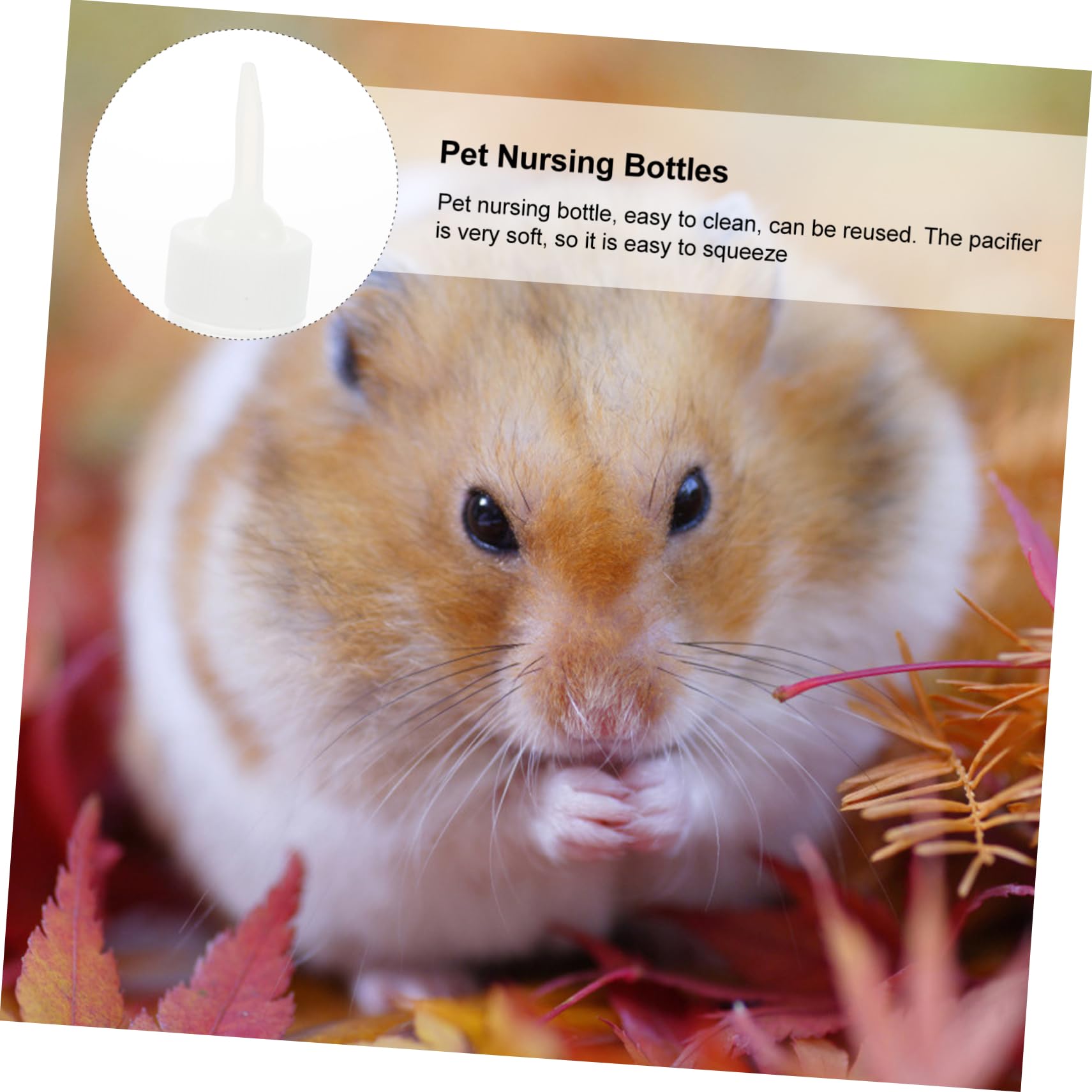 HOLIDYOYO 4pcs Kitten Feeder Pet Milk Bottles for Newborn Kitten Milk Feeding Bottle