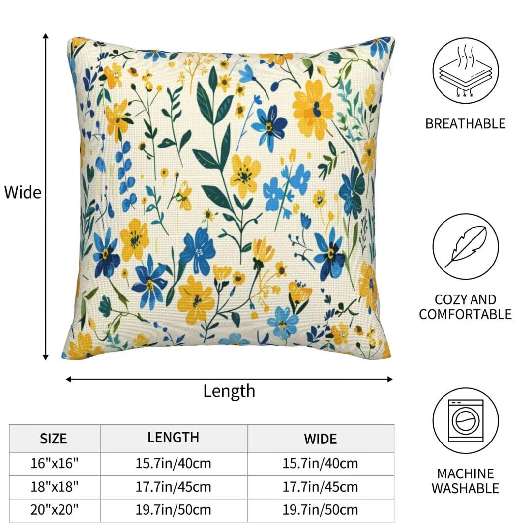 Set di 2 Federe Cuscini Divano 55 x 55 cm Cuscini per Divano Primavera Copricuscini Divano, Cuscini Divano in Morbido Cuscini Arredo Divano, Cuscini Decorativi, Divano Soggiorno Sedia Letto Piante J62