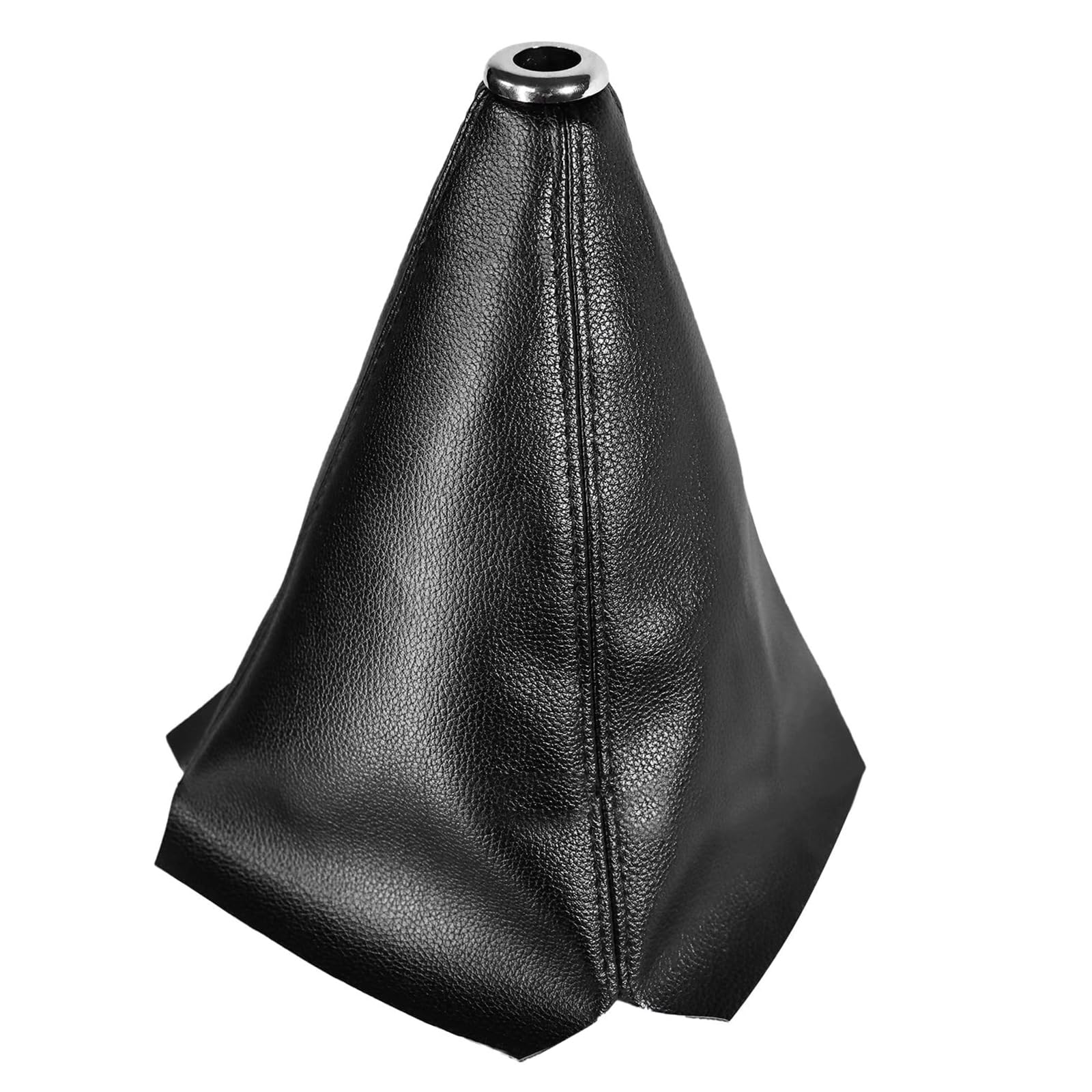 Zwwaazhf Black Line Shifter Boot Cover Knob Pu Leather Boot For Automatic/Manual Gear Car Gear