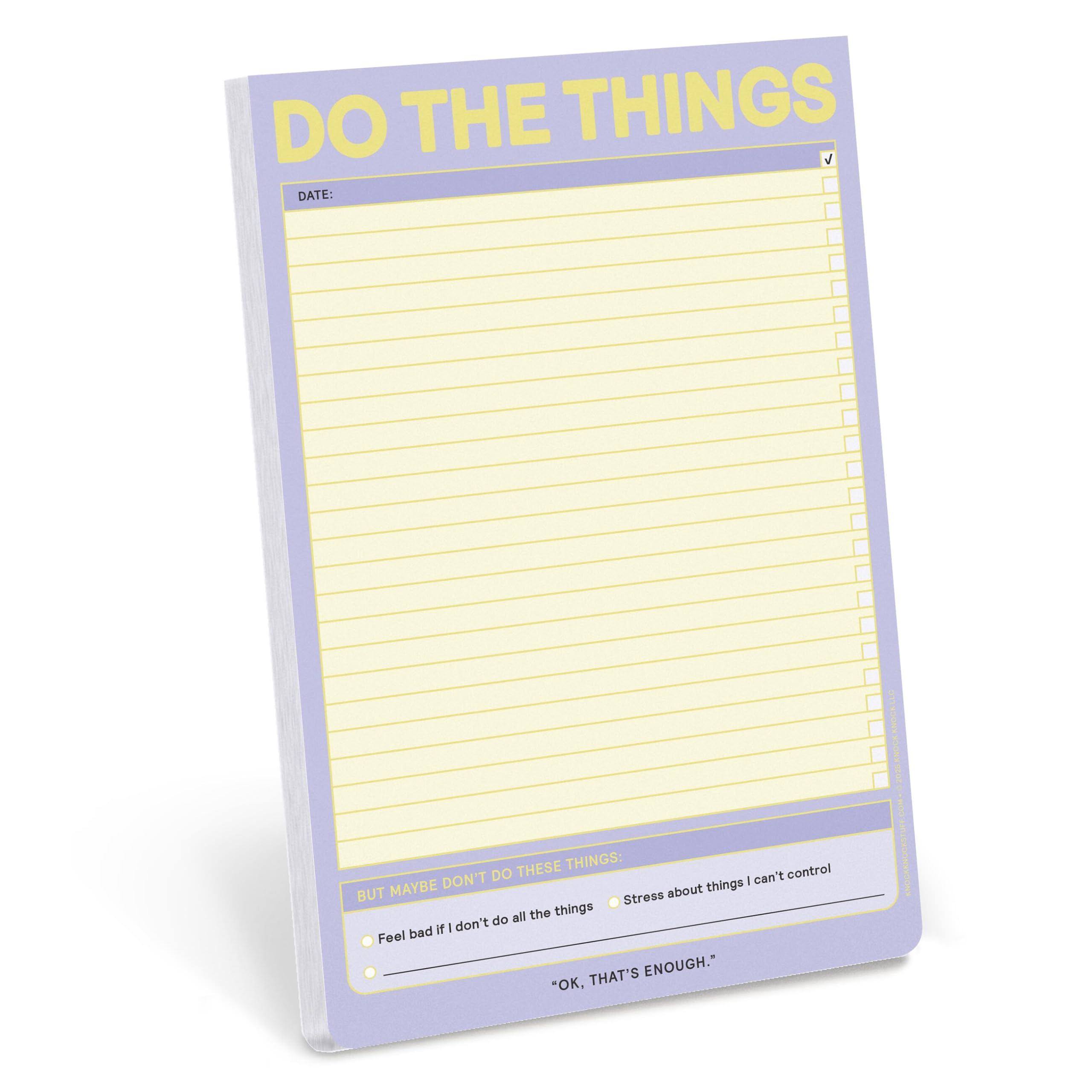 Knock Knock Do the Things Pad (Pastel Version) (Knock Knock Pads)